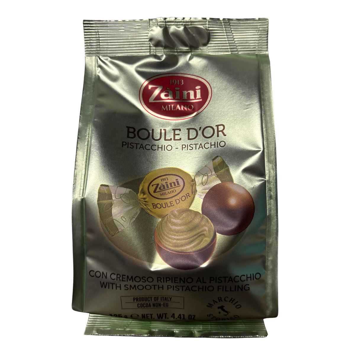 Zaini - Boule dOr Pistacchio Chocolate 125g