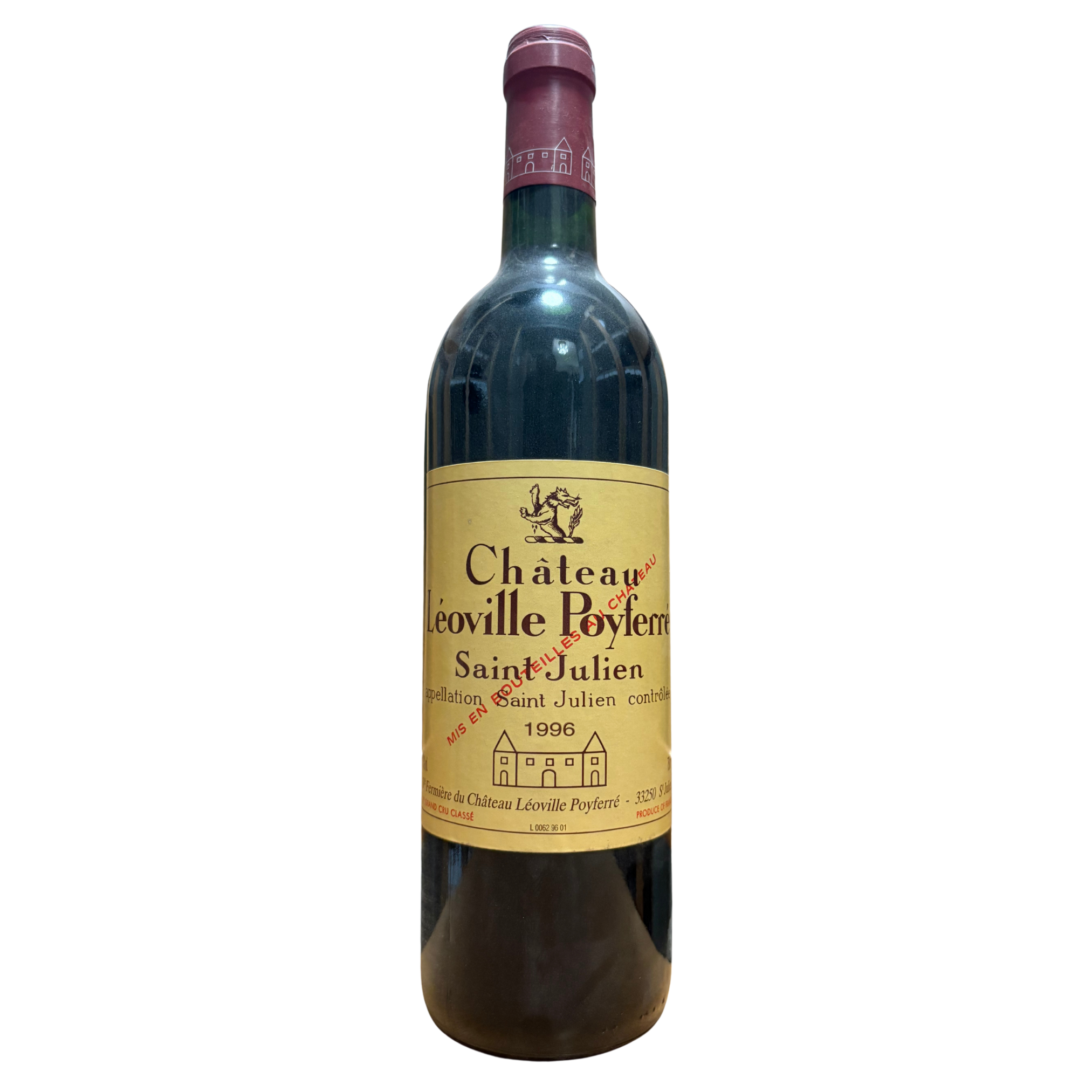 Ch Leoville Poyferre 1996 2ieme Cru Classe St Julien