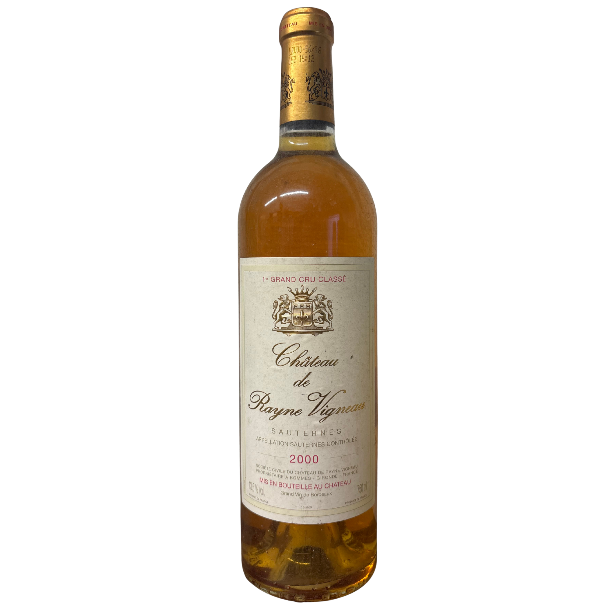 Ch rayne Vigneau 2000 GCC Sauternes