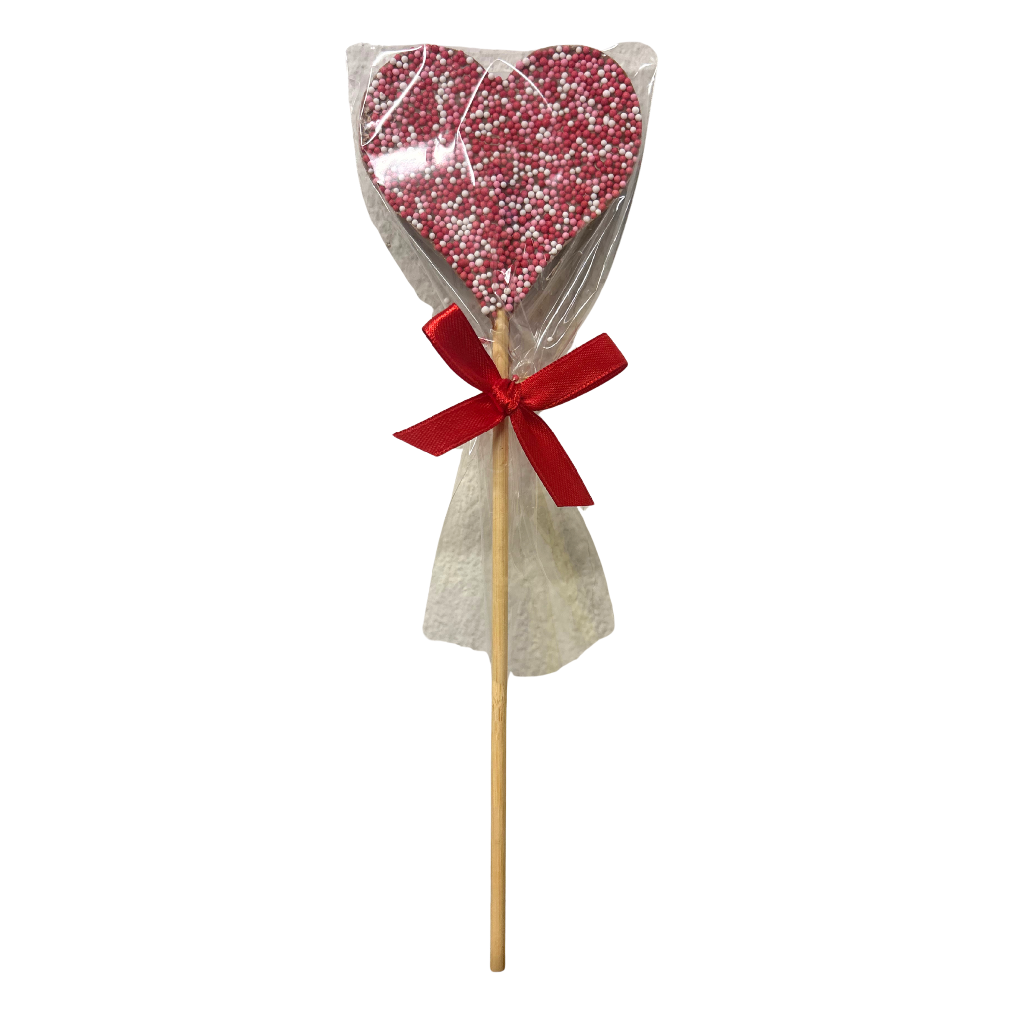 Bon Bon's Sprinkles Heart Lolly 35g
