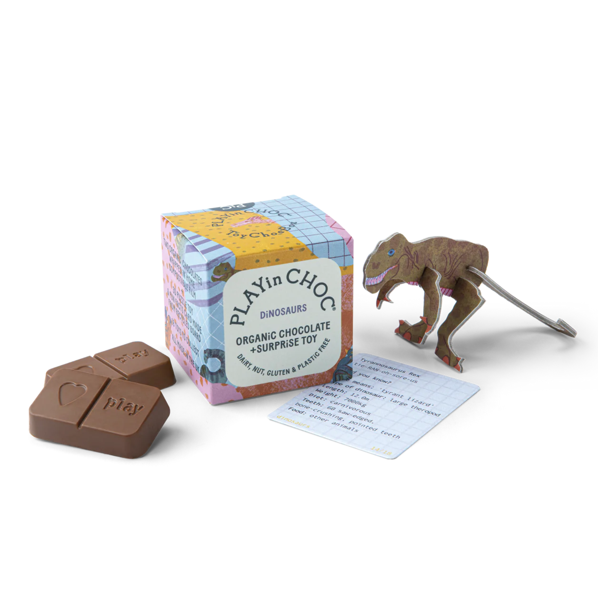 Play In Choc Dinosaurs 43g
