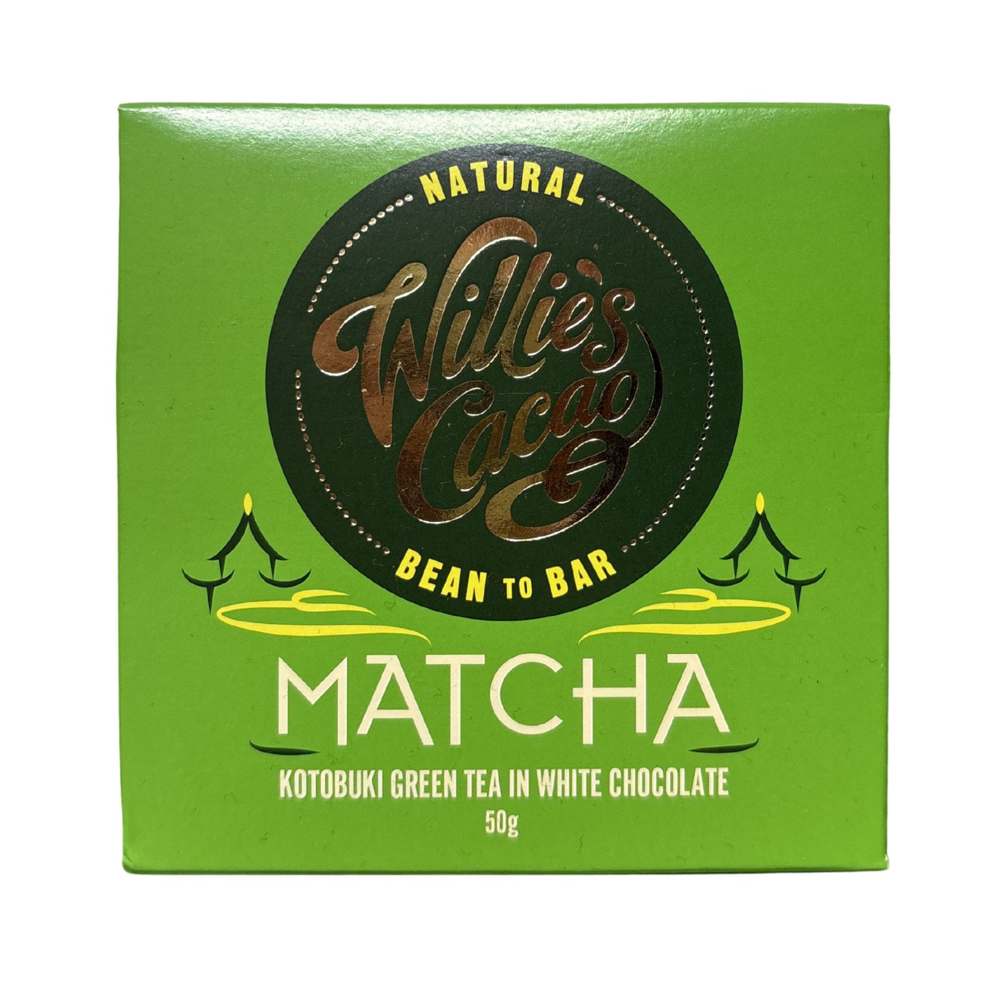 Willies Matcha Green Tea & White Choc 50g
