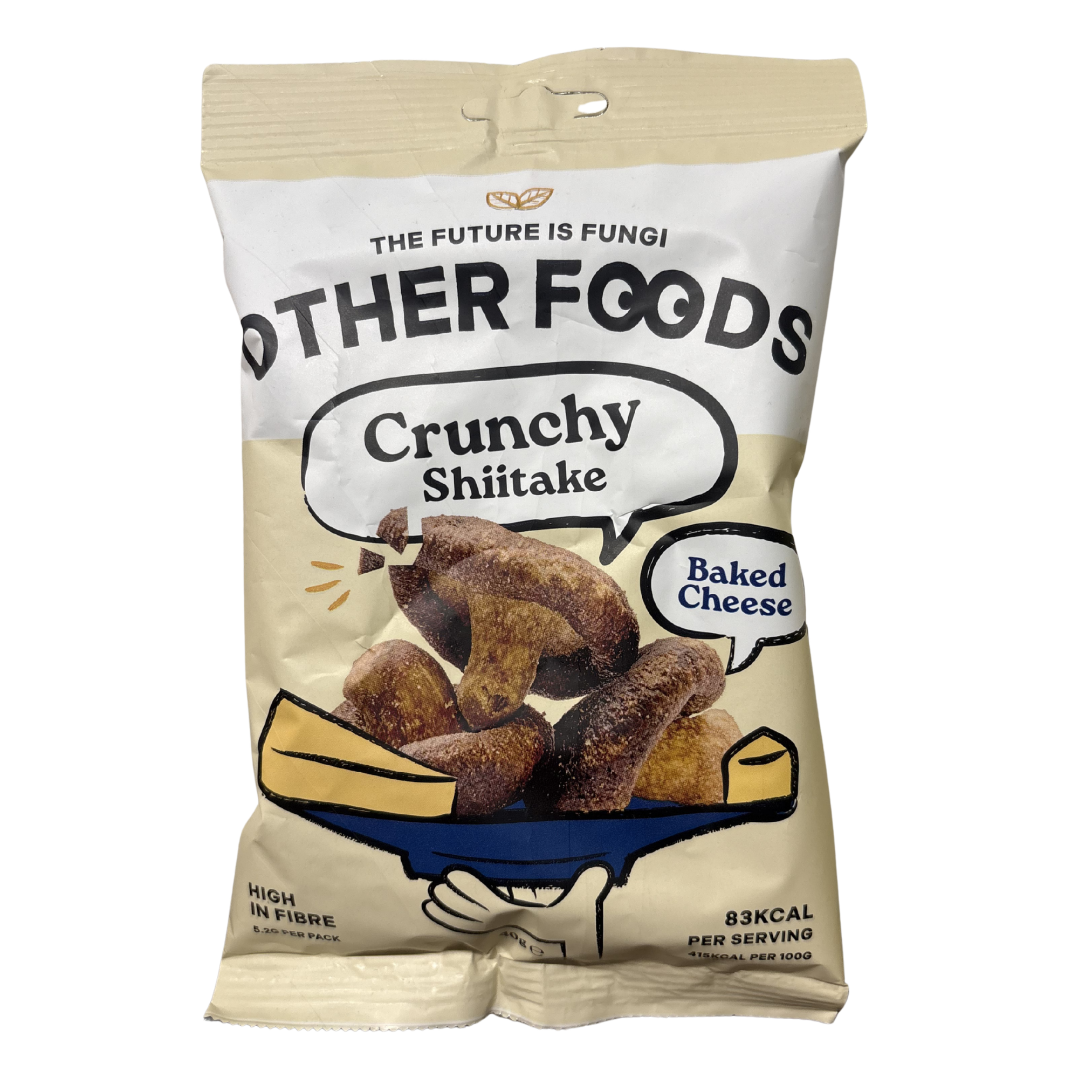 Other Foods Baked Cheese Shiitake Crisps 40g