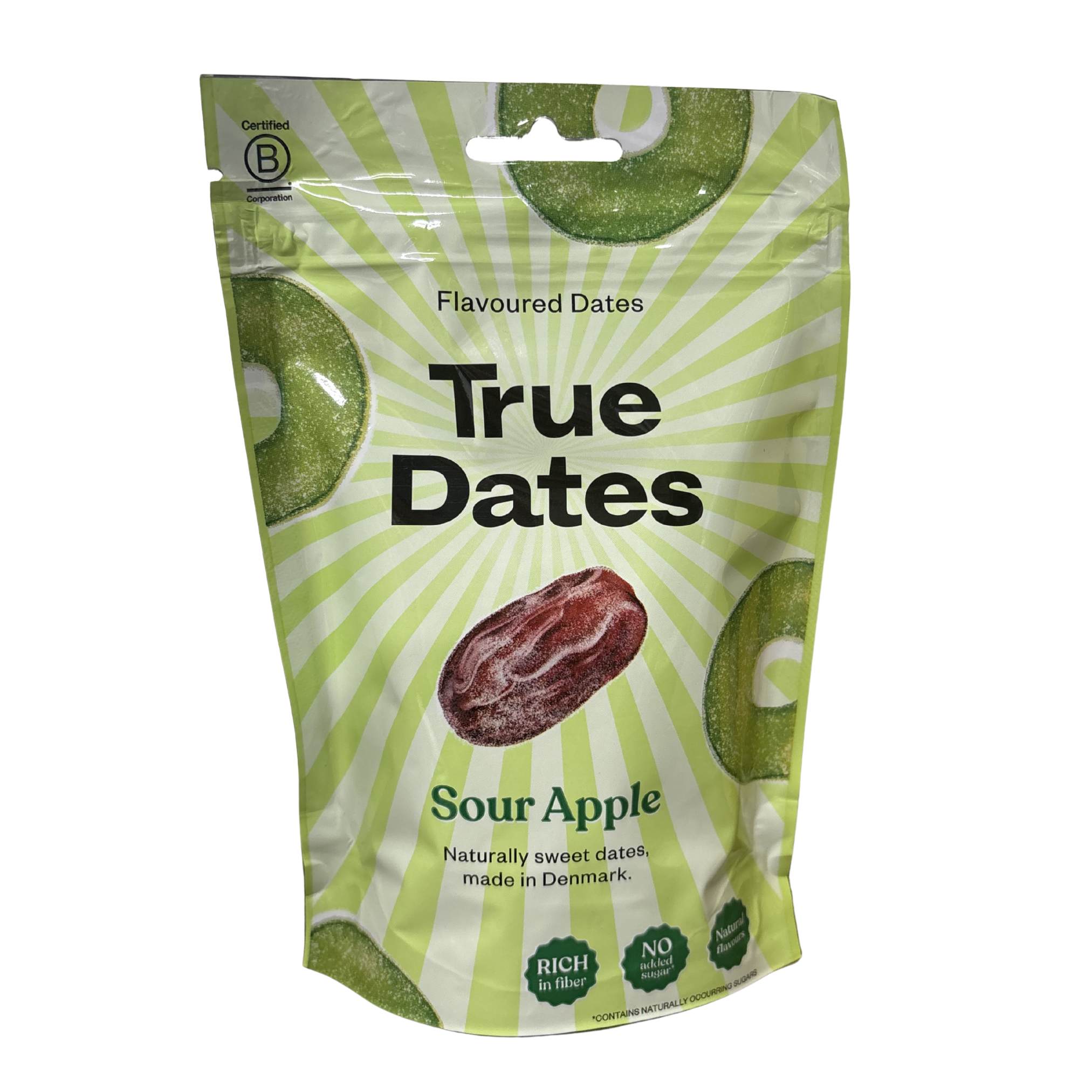 True Dates - Sour Apple Flavoured Dates 100g
