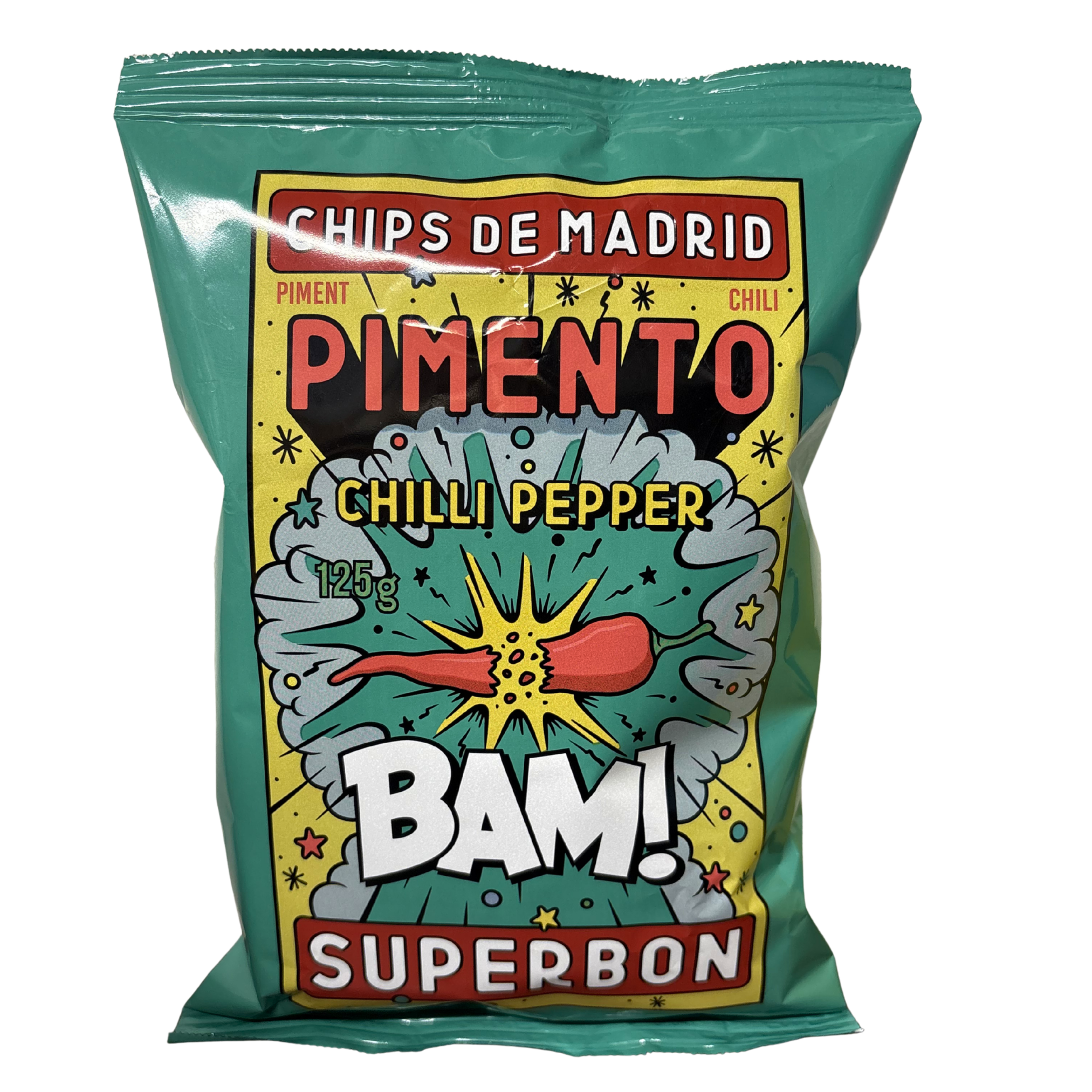 Superbon Pimento Chilli Pepper Crisps 125g