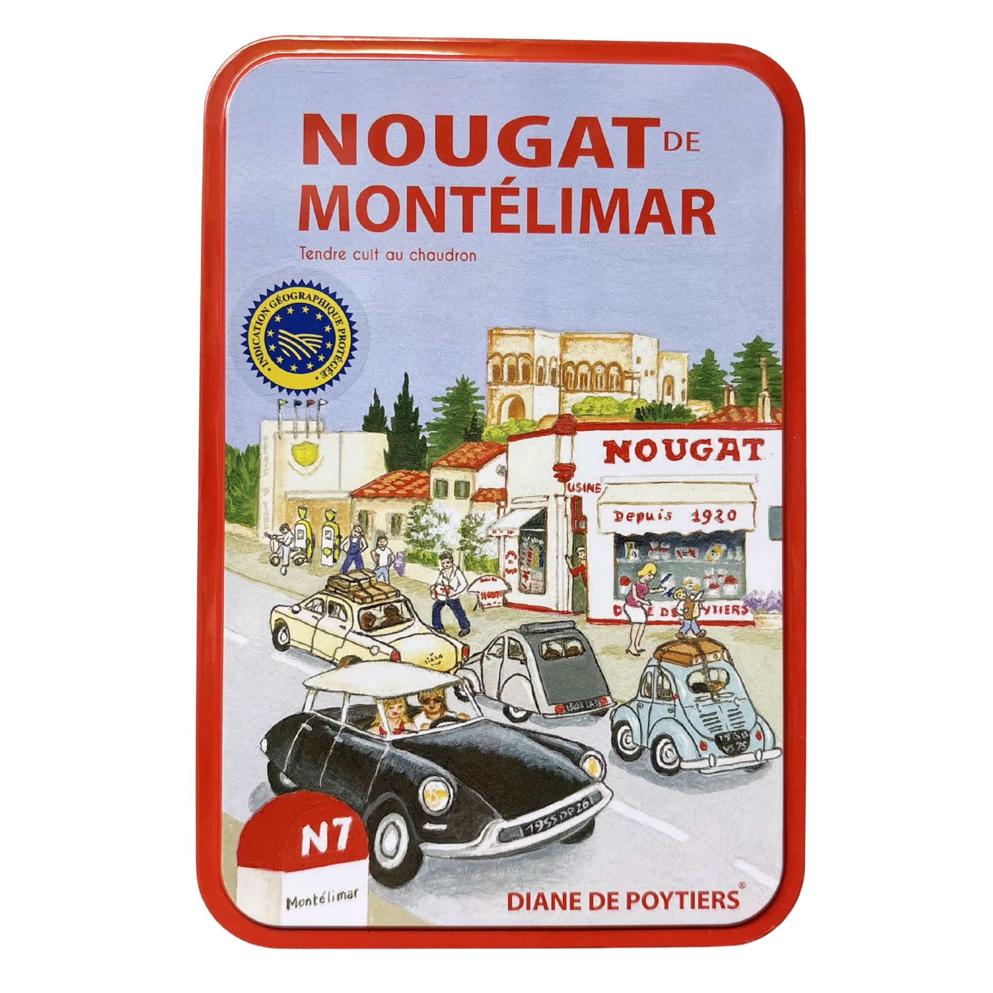 Diane Poytier - Artisan Nougat De Montelimar Gift Tin 200g