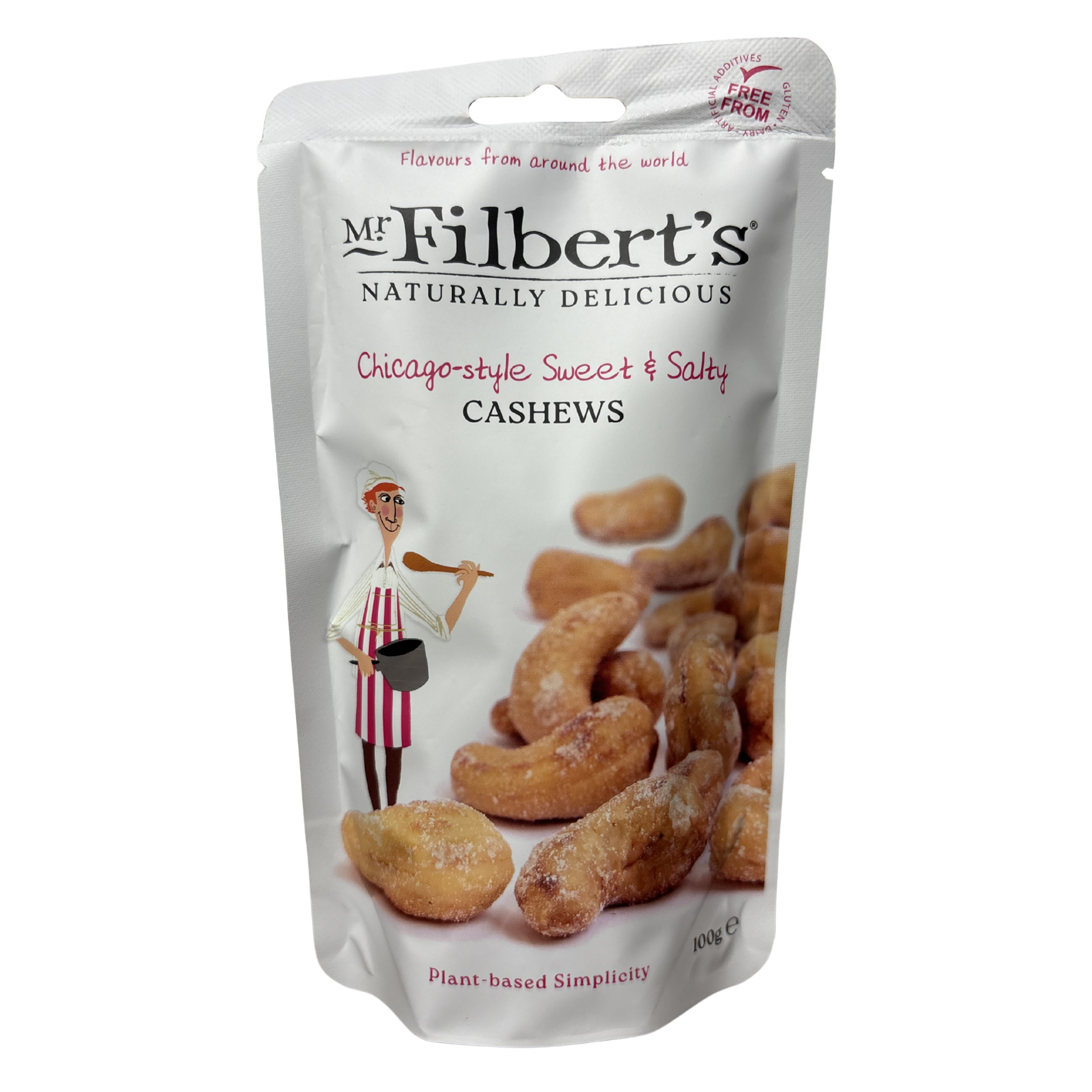 Filberts - 'Chicago style' Sweet & Salty Cashews 100g