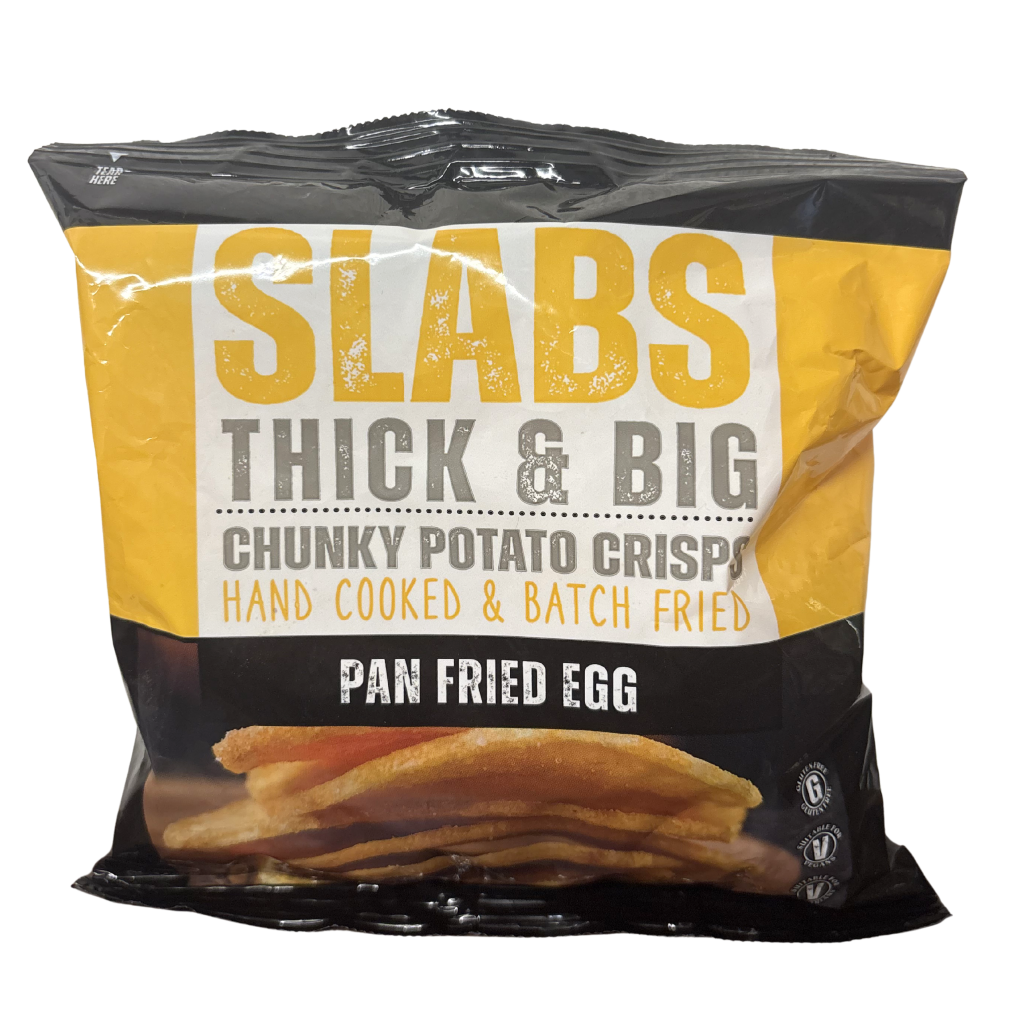 Slabs - Pan Fried Egg Crisps 80g