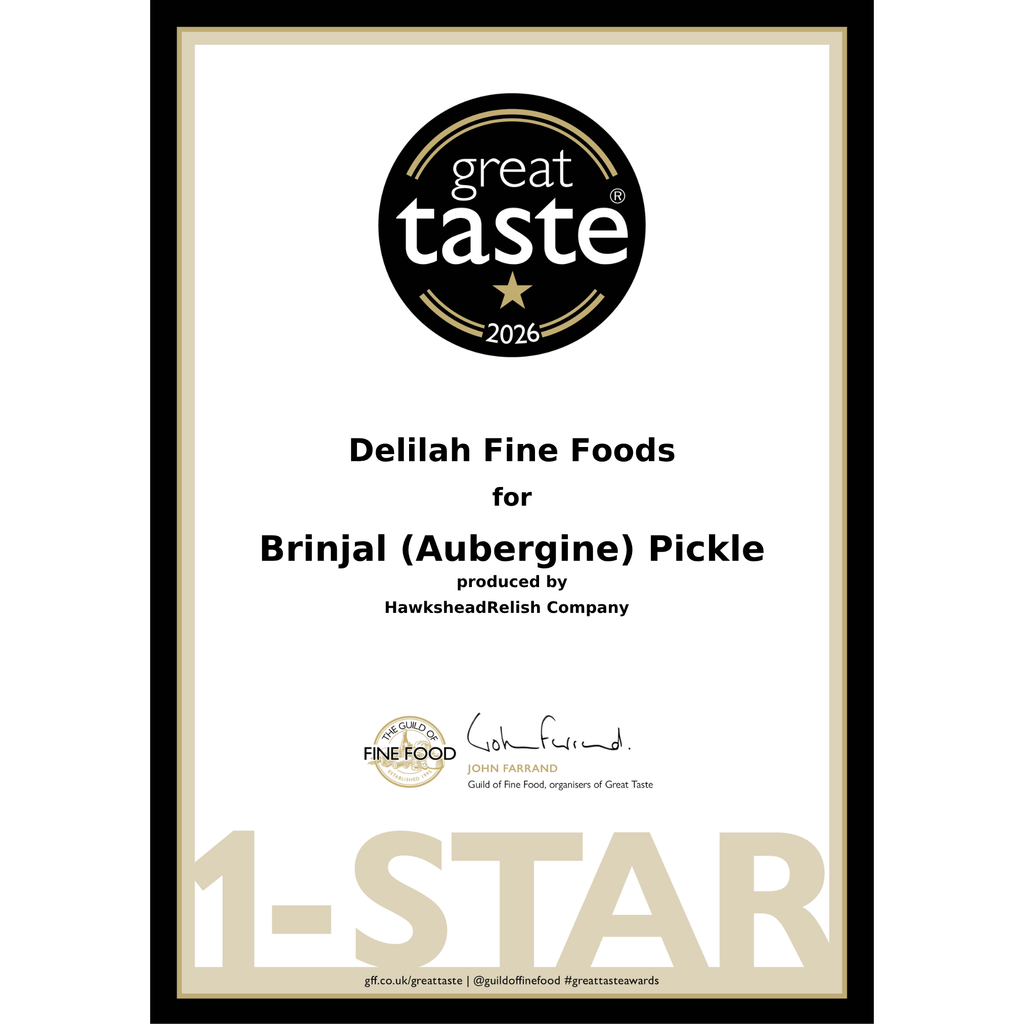 Delilah Brinjal Pickle Ltd Edition 205g
