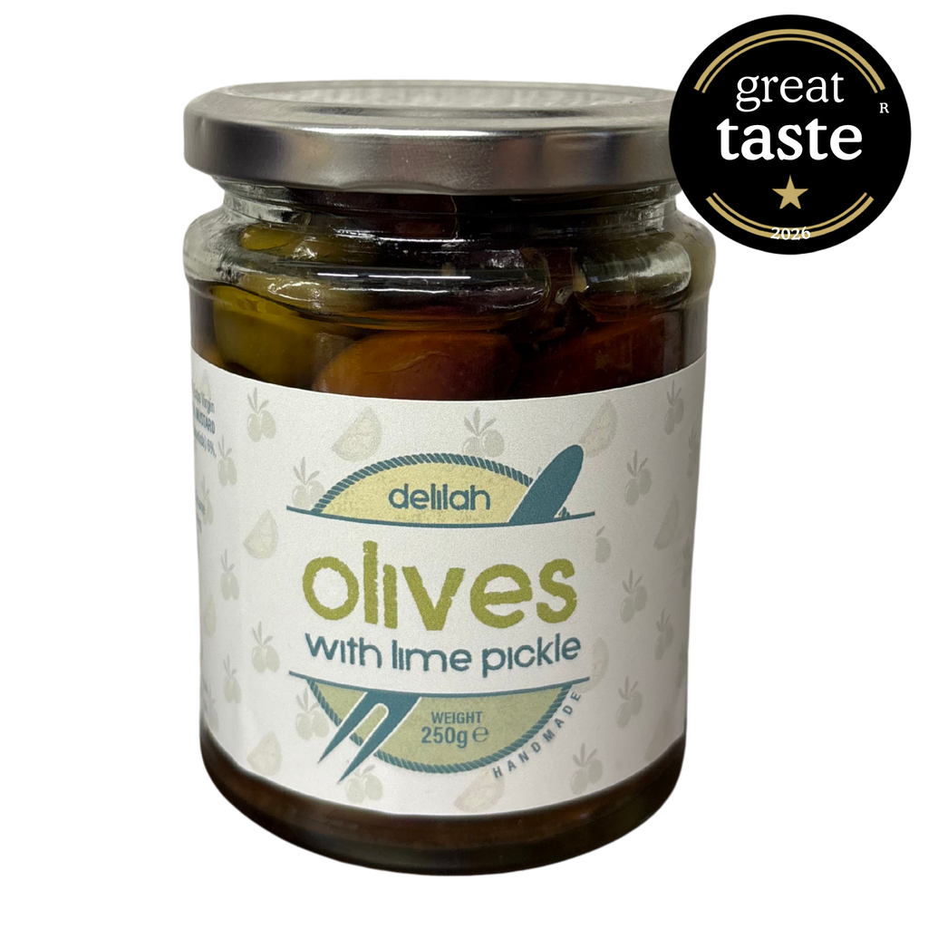 Delilah Olives with Lime Pickle 250g