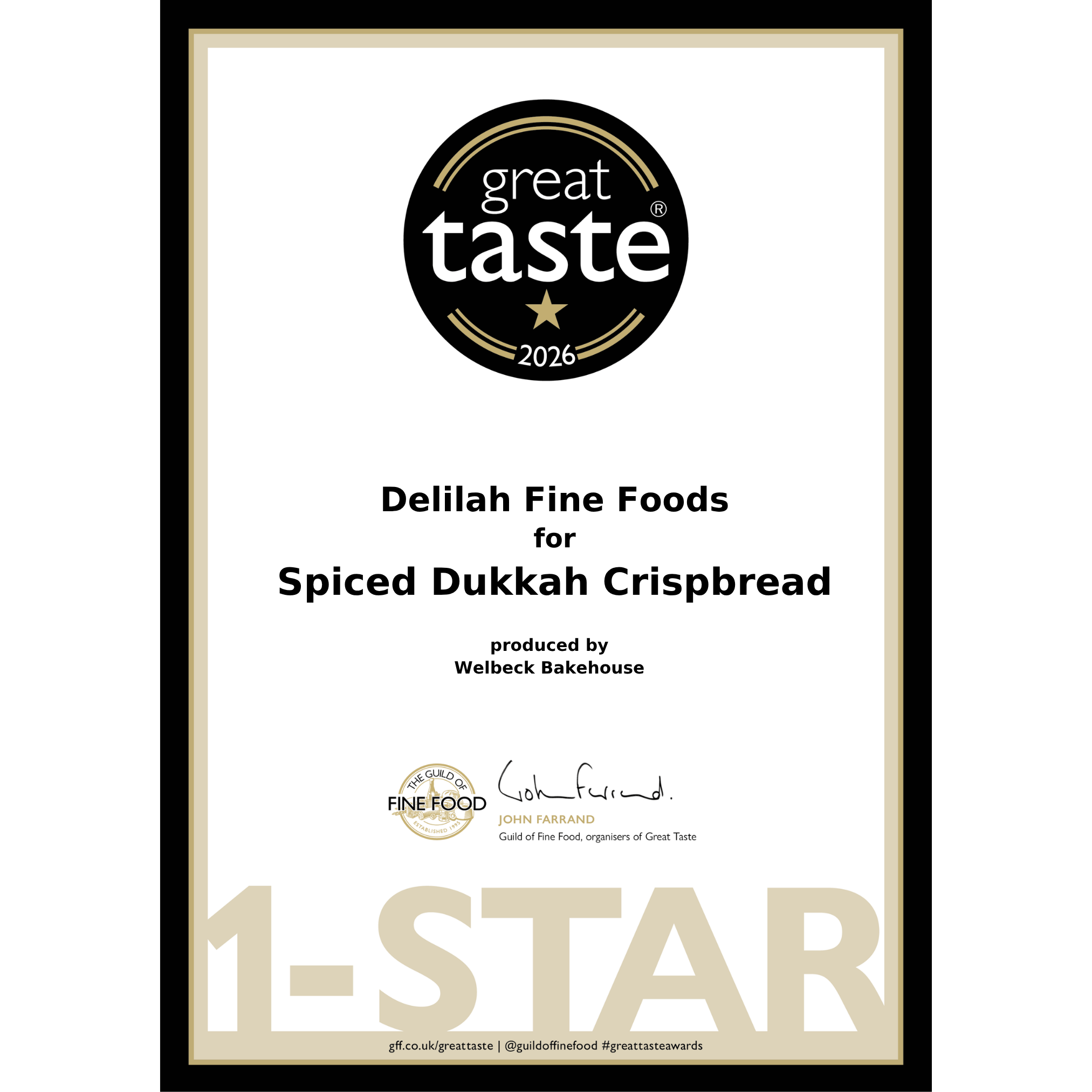Delilah Spiced Dukkah Crispbreads 100g