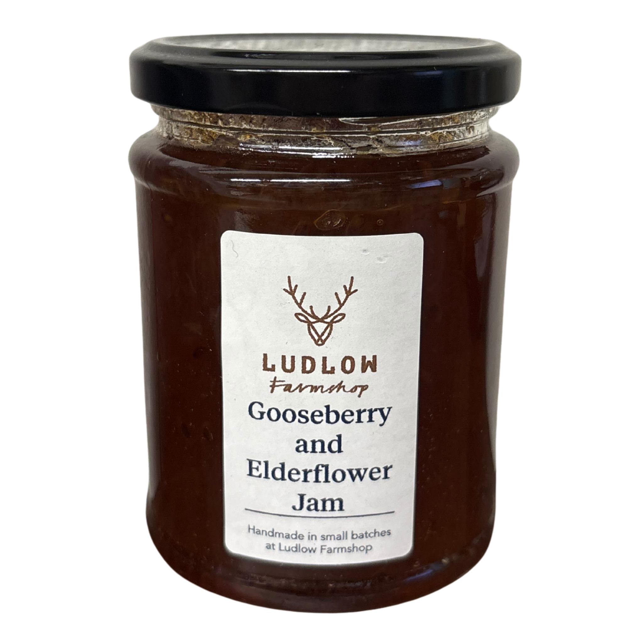 Ludlow Gooseberry & Elderflower Jam 340g