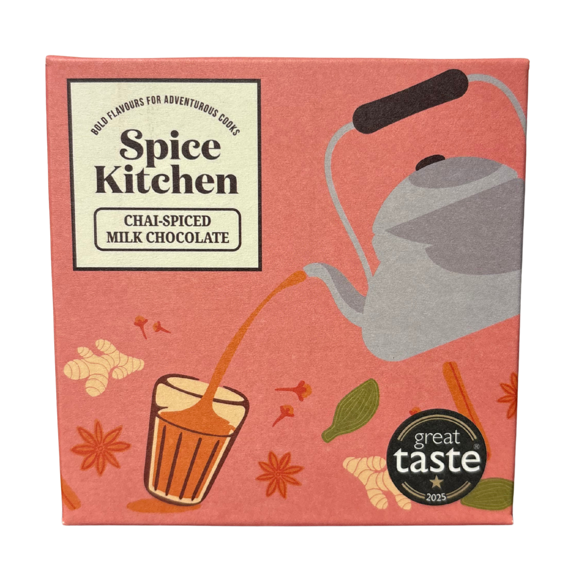 Spice Kitchen - Chai Spiced Milk Chocolate 80g