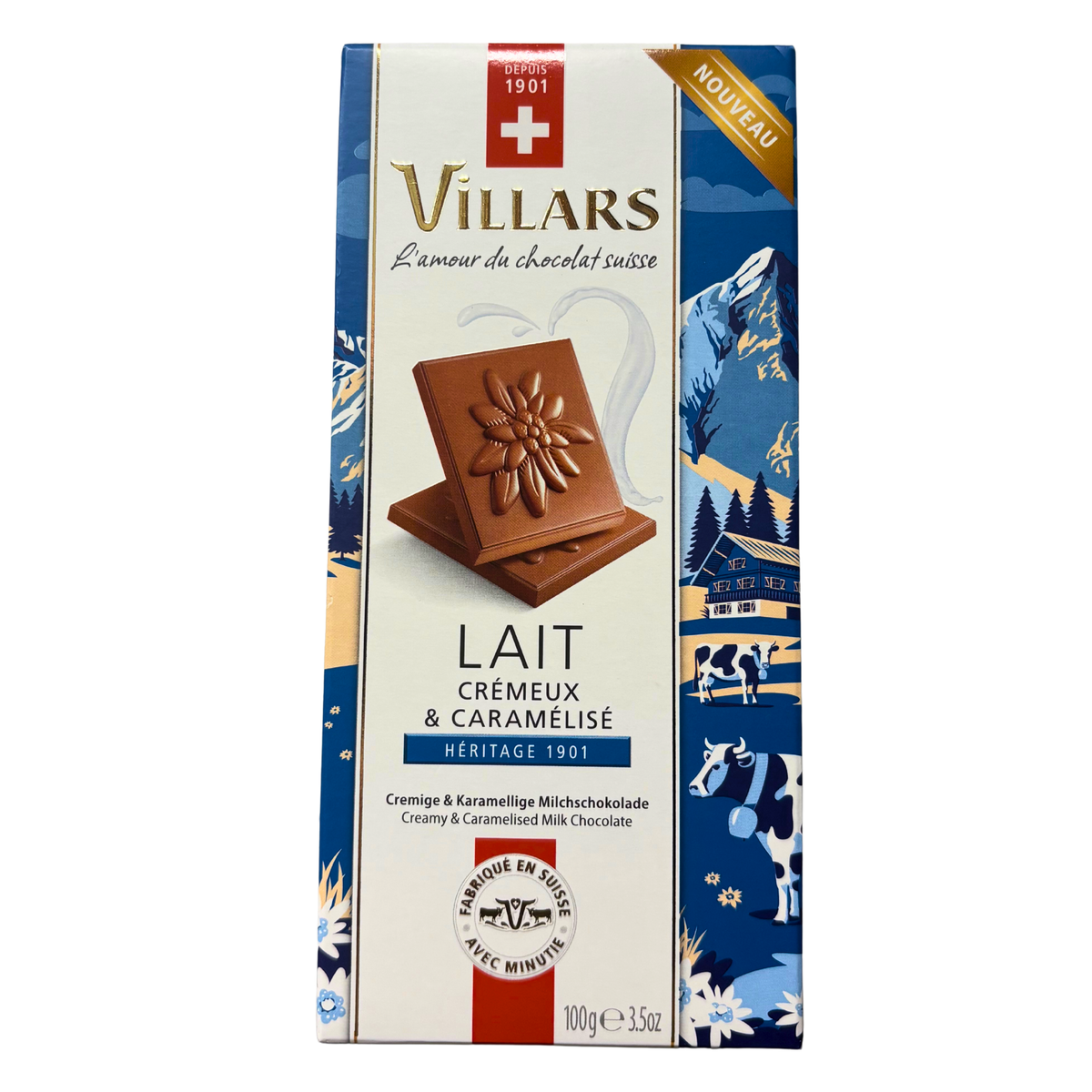 Villars - Caramelised Milk Chocolate 100g