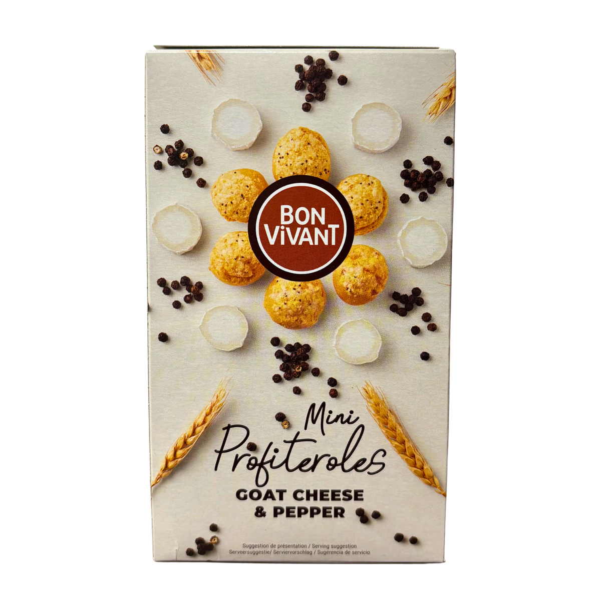 Bon Vivant - Goat Cheese & Pepper Profiteroles 60g