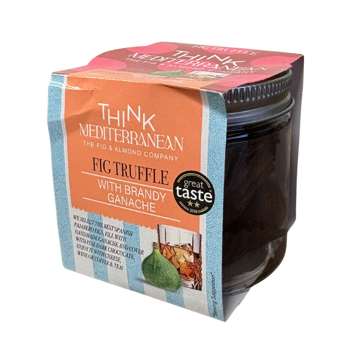 Fig Truffle with Brandy Ganache 100g