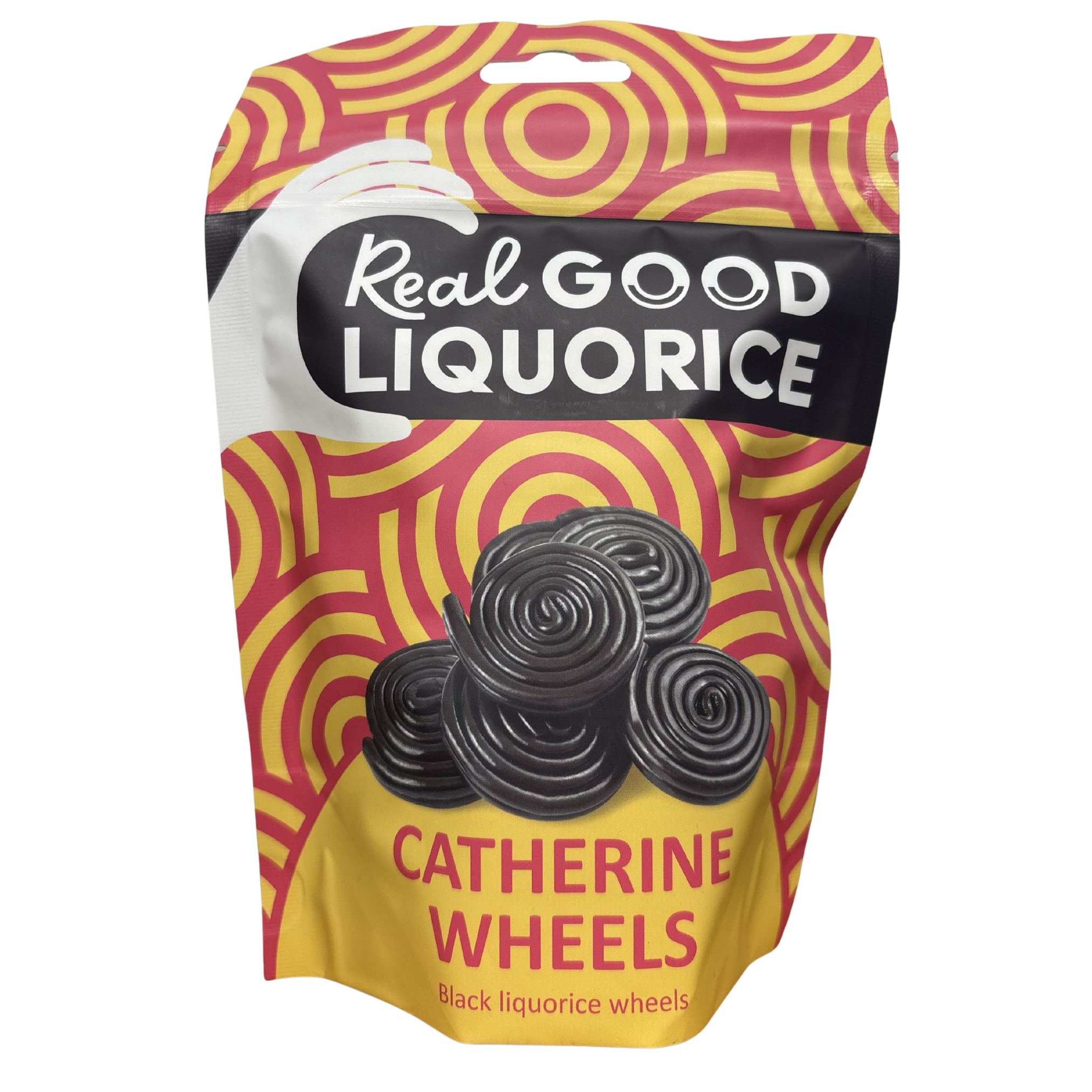 Real Good Liquorice - Catherine Wheels 165g