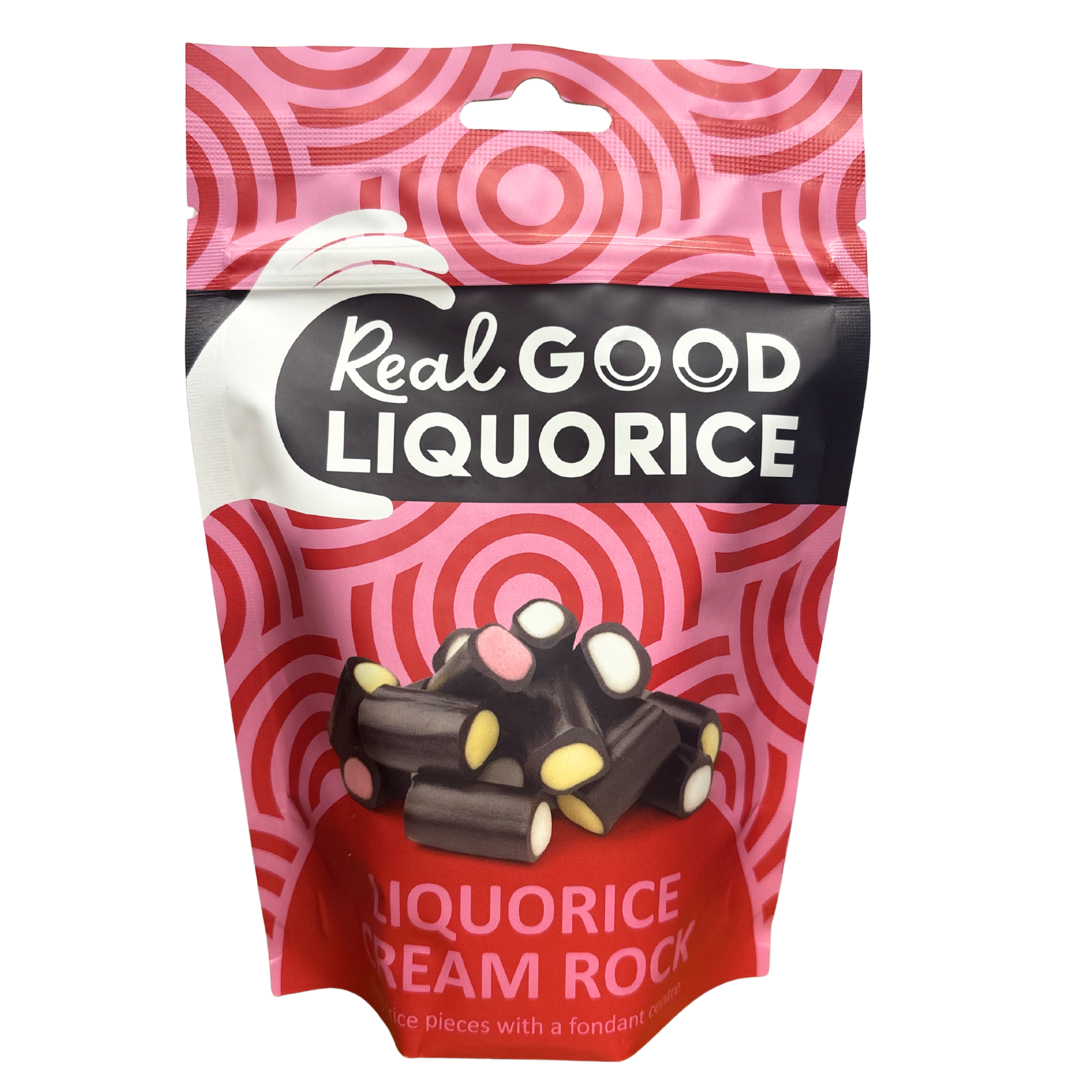 Real Good Liquorice - Cream Rock 165g