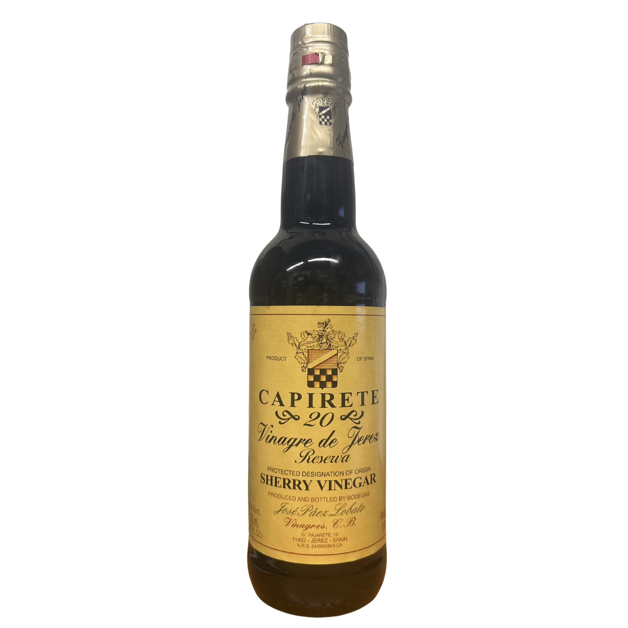 Capirette Sherry vinegar 20yr 375ml