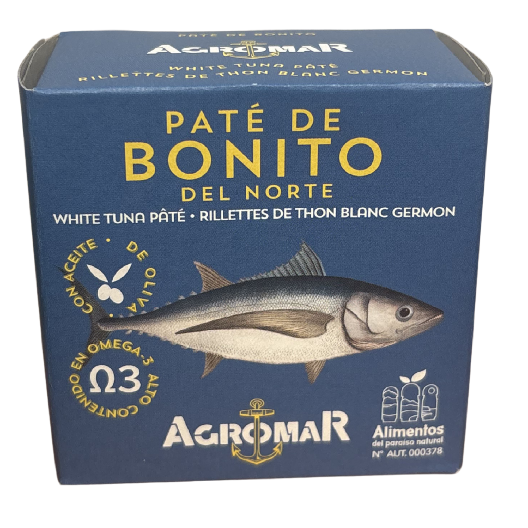 Agromar (Bonito) White Tuna Pate 100g