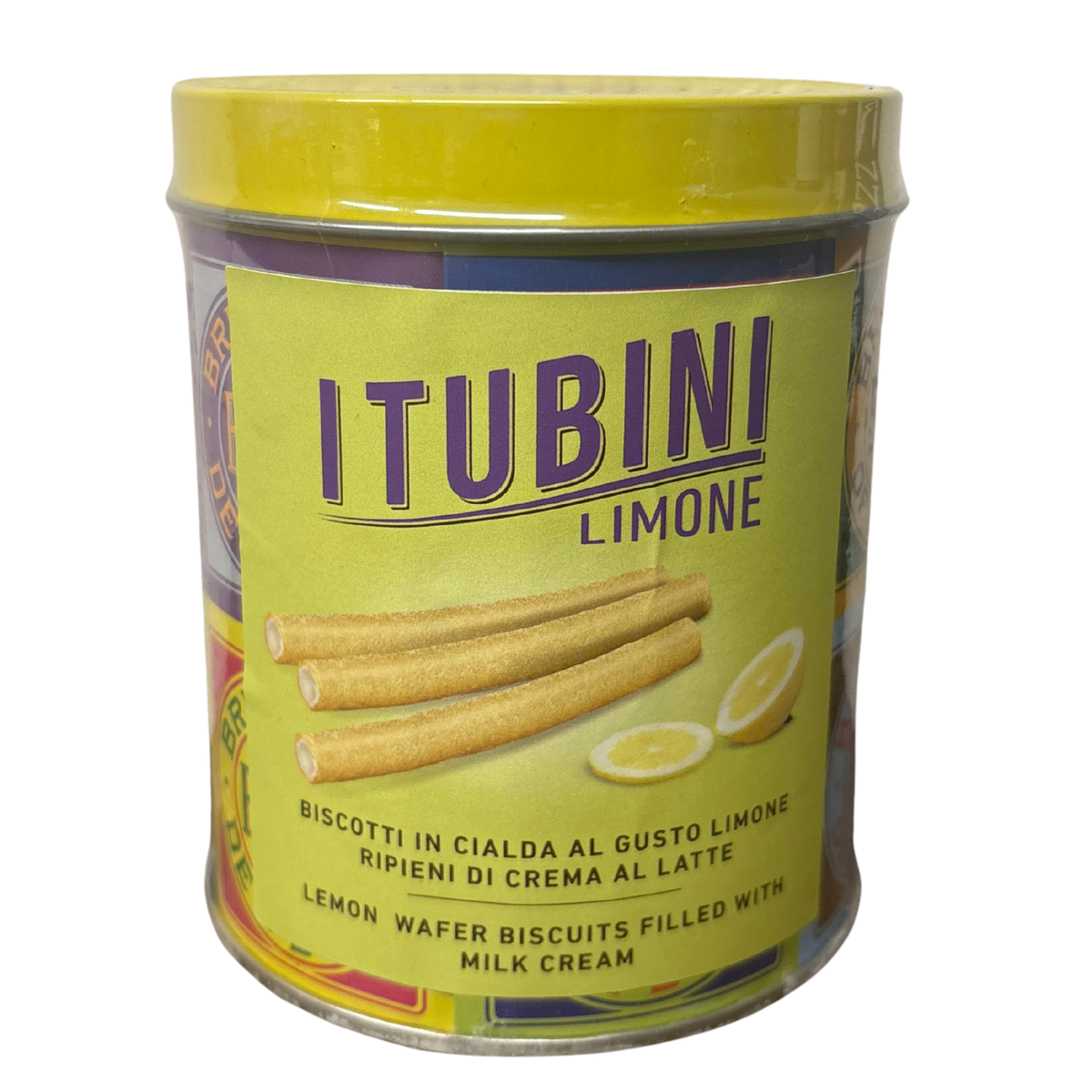 Bussy - Lemon Wafer Tubes Gift Tin 280g