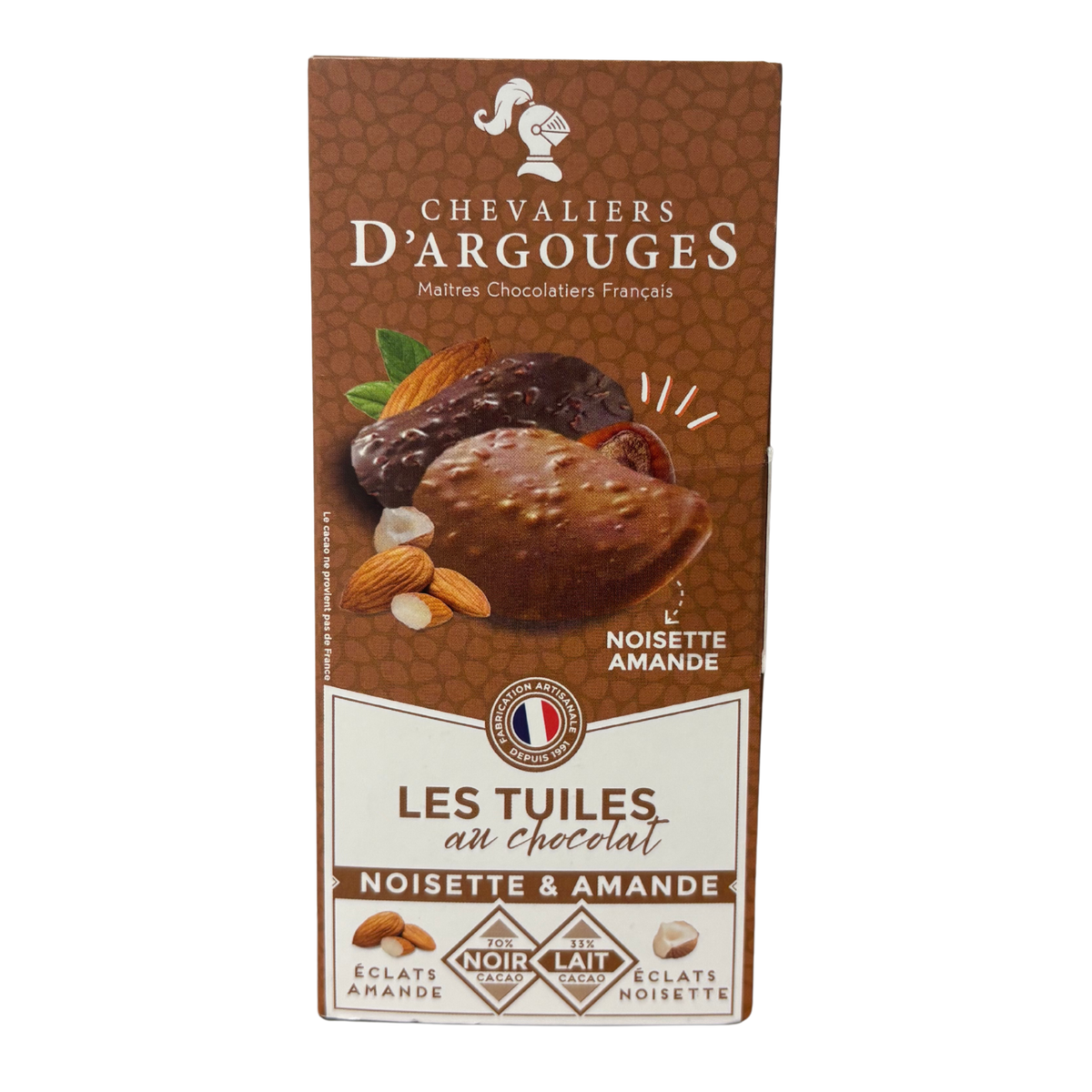 Chevalier's - Chococolate, Hazelnut & Almond Tuiles 120g