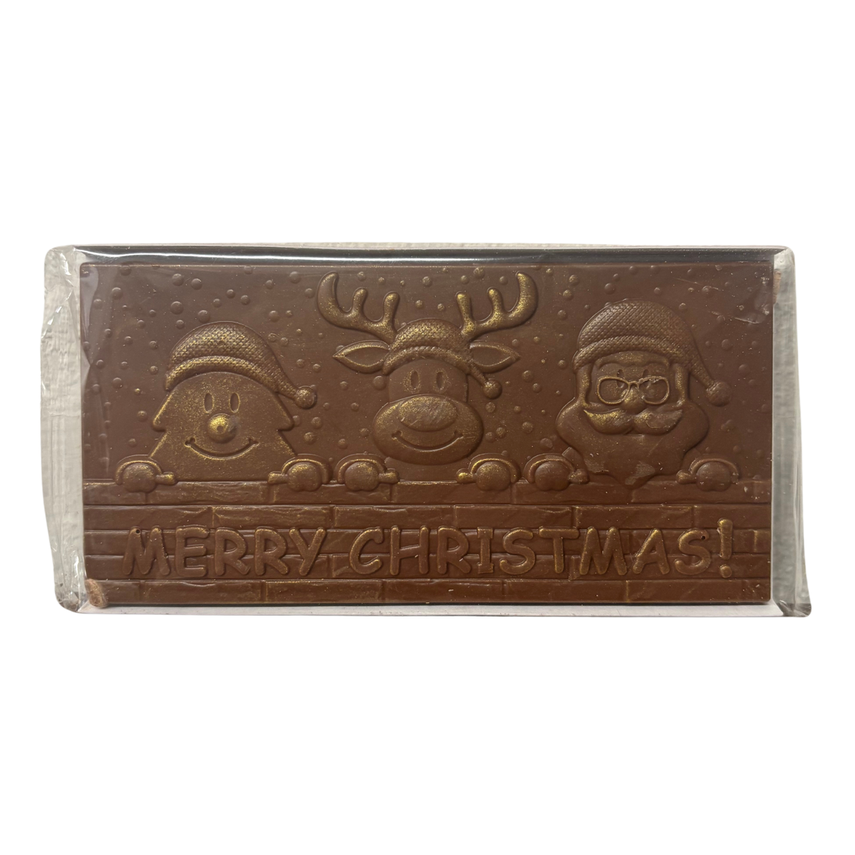 Bon Bon's - Merry Xmas Milk Choc Bar 65g