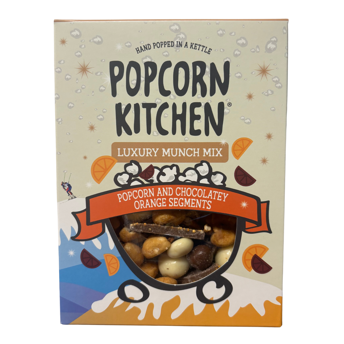 Popcorn Kitchen - Popcorn & Chocolate Orange Munch Mix 400g